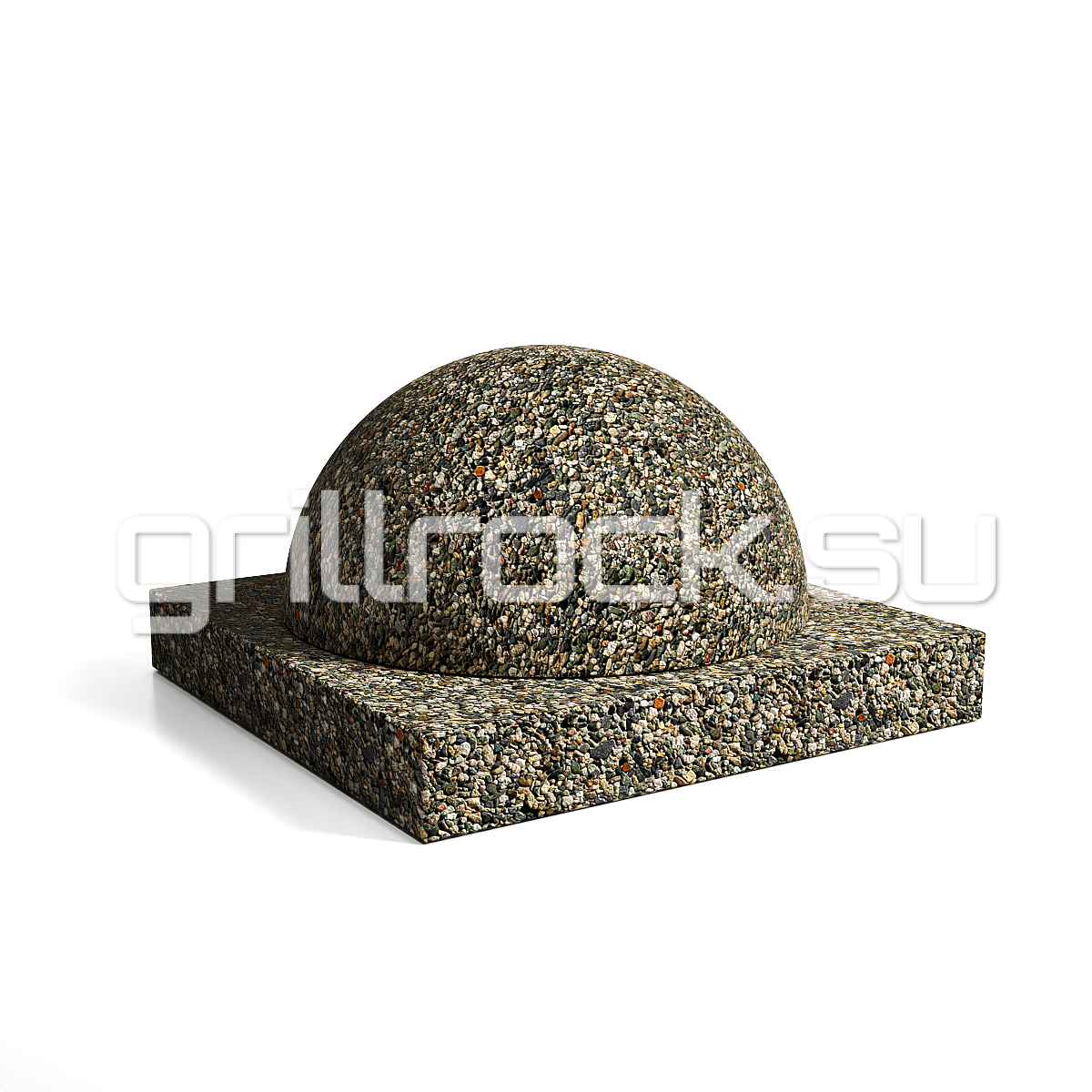 Ограждение парковки “Полусфера на подставке” Ограждение парковки “Полусфера на подставке”