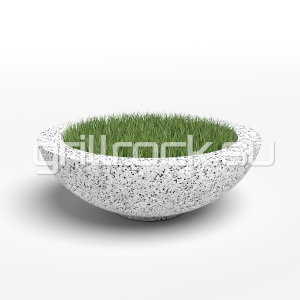 Вазон “Атлант” шлифованный