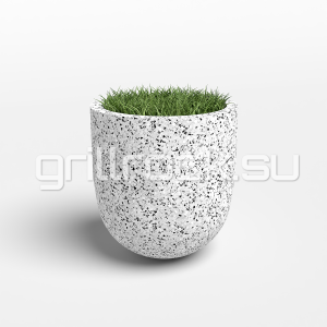 Вазон “Джаз” шлифованный