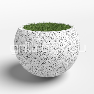 Вазон “Глобус” шлифованный