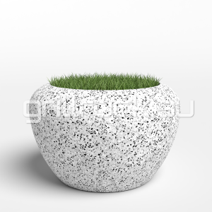 Вазон “Луна” шлифованный