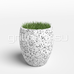 Вазон “Призма” шлифованный