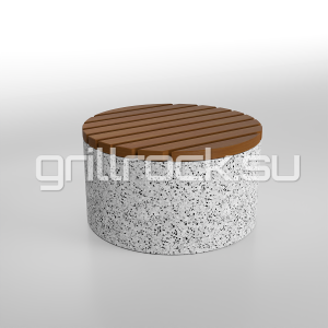 Скамейка “Капри” шлифованная