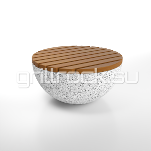 Скамейка “Осака” шлифованная