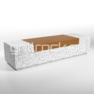 Скамейка “Темп Лонг” шлифованная